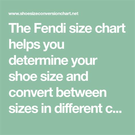 fendi dress size chart|fendi boot size guide.